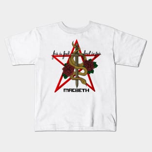 Macbeth Serpent Kids T-Shirt